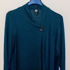 bobeau LONG One Button Cardigan